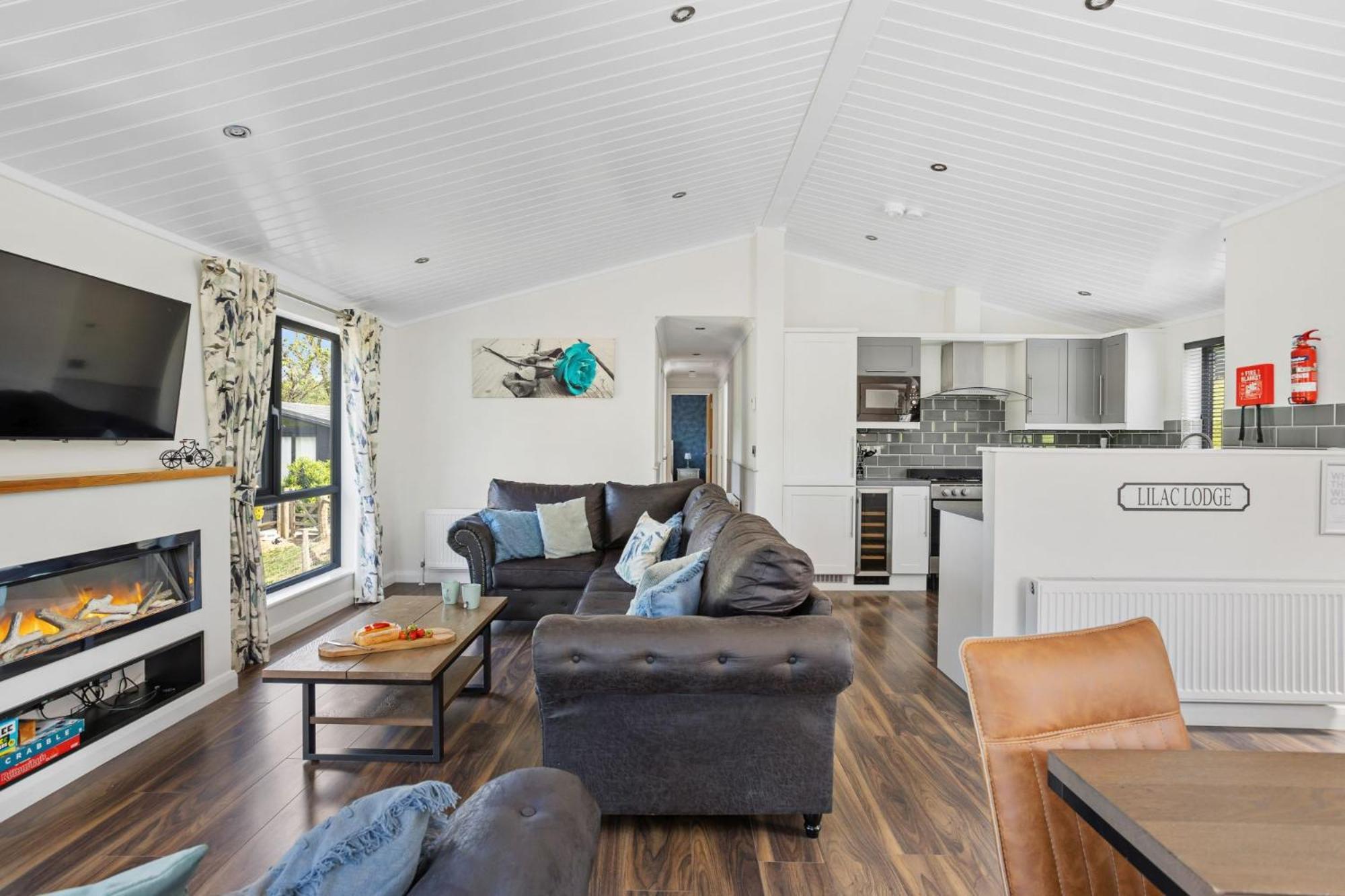 Lilac Lodge, 22 Roadford Lake Lodges Lifton Esterno foto